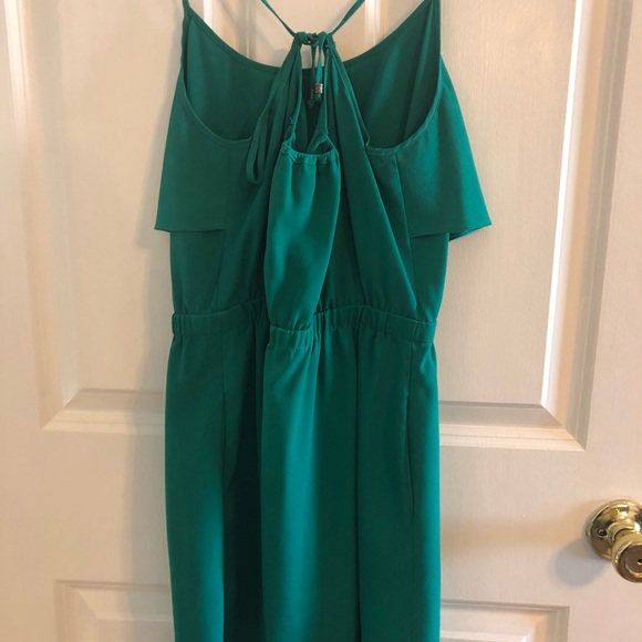 American eagle outfitters turquoise chiffon dress - Picture 4 of 6
